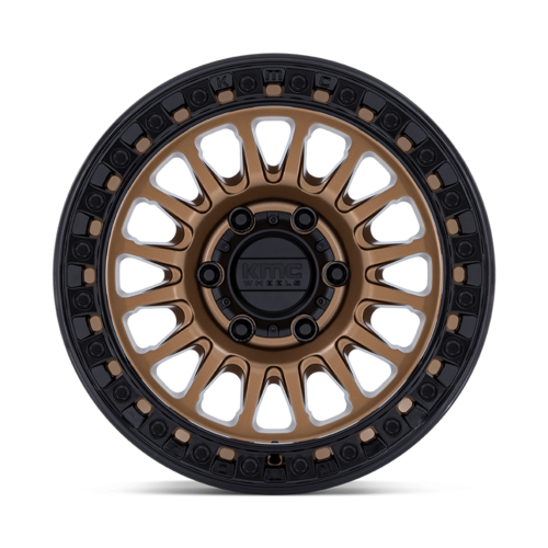 KMC IMS 18x9 Matte Bronze with Gloss Black Lip Wheel - 8x170 Bolt Pattern, +0 Offset, 125.10 Center Bore