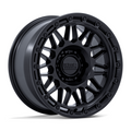 KMC KM555 Attack 17x8.5 Matte Black Wheel with 6x139.7 Bolt Pattern and +25 Offset