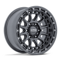 KMC KM556 CRUX 17x8.5 Inch Gloss Gunmetal Wheel with 5x127 Bolt Pattern and +25 Offset