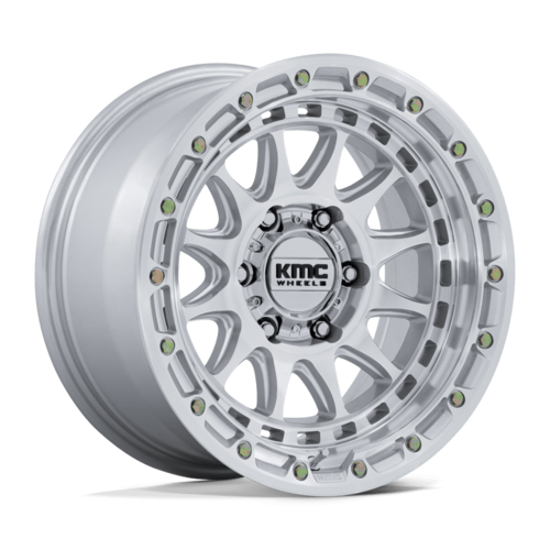KMC KM556 CRUX 17x8.5 Inch Alloy Wheel with 6x135 Bolt Pattern and Machined Face Finish