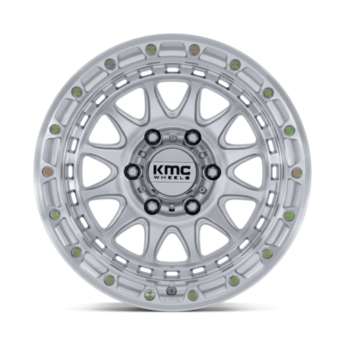 KMC KM556 CRUX 17x8.5 Inch Alloy Wheel with 6x135 Bolt Pattern and Machined Face Finish