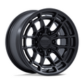KMC KM732 Archer 17x8.5 Matte Black Wheel with 6x139.7 Bolt Pattern and +0 Offset