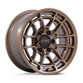 KMC KM732 Archer 17x8.5 Matte Bronze Alloy Wheel with 6x139.7 Bolt Pattern and 106.10mm Center Bore