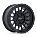 KMC Impact FFT 18x9 Gloss Black Wheel with 8x6.5 Bolt Pattern and 125mm Center Bore