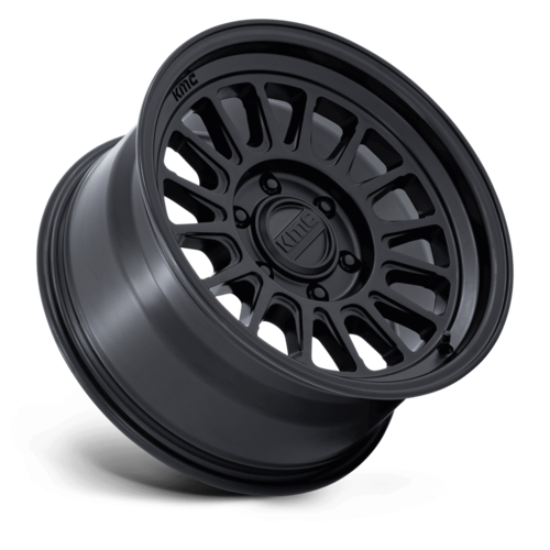 KMC Impact FFT 18x9 Matte Black Off-Road Wheel with 8x165.1 Bolt Pattern and 125.10mm Center Bore