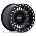 KMC Powersports KS242 Aztec UTV Beadlock 15x7 Wheel in Gloss Black Milled