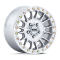KMC Powersports Impact UTV Beadlock Wheel 15x8 - Machined Finish, 4x156 Bolt Pattern, +0 Offset
