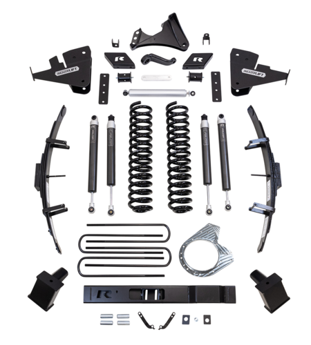 ReadyLift Suspension Ford SD 8.5 Falcon Shocks Radius Drops