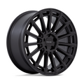 Niche 1PC Amalfi 20x9 Matte Black Wheel with 5x112 Bolt Pattern and 38mm Offset