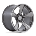 American Racing TTF 20x12 Matte Anthracite with Machined Lip Wheel (Part AR946AD20121506)