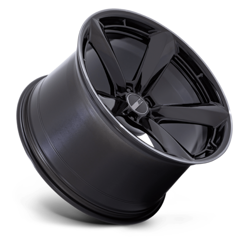 American Racing TTF 20x11 Inch Gloss Black with Double Dark Tint Lip Wheel - 5x115 Bolt Pattern, +20 Offset, 72.56 Center Bore