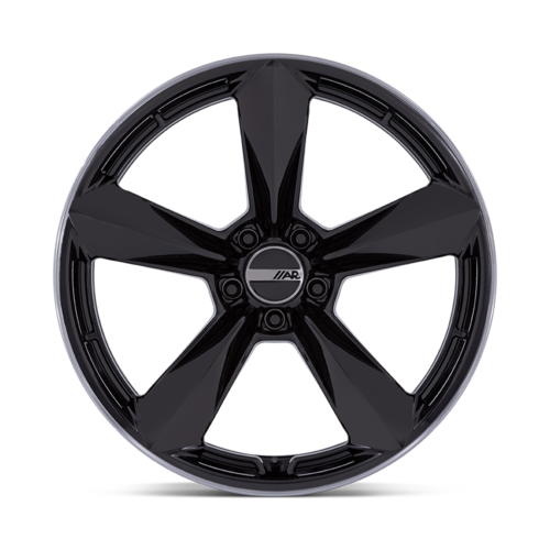 American Racing TTF 20x9.5 Alloy Wheel with Gloss Black Finish and Dark Tint Lip - 5x115 Bolt Pattern, +15 Offset