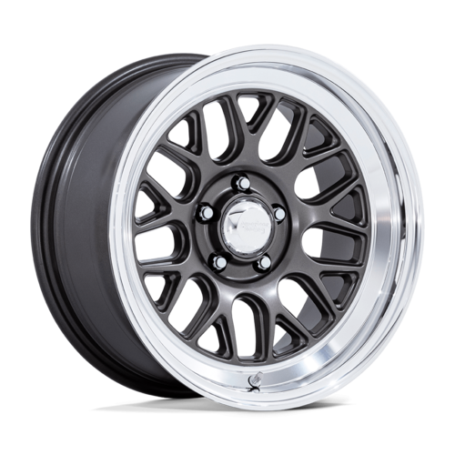 American Racing Vintage VN516 G-FORCE 20x10 Matte Anthracite Wheel with Diamond Cut Lip and 5x120.65 Bolt Pattern