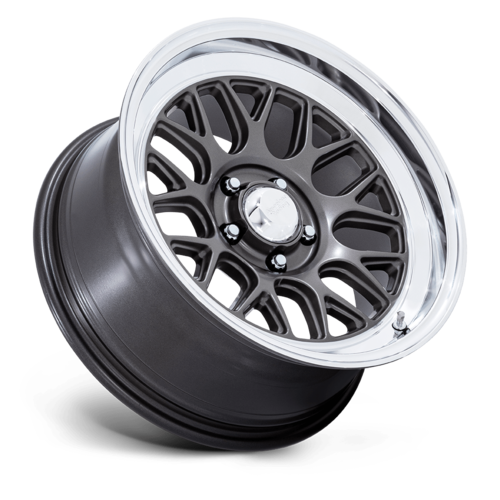 American Racing Vintage VN516 G-FORCE 18x9 Matte Anthracite with Diamond Cut Lip Wheel