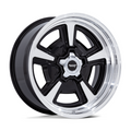 American Racing Vintage VN517 Marauder 22x10 Gloss Black Machined with Diamond Cut Lip Wheel