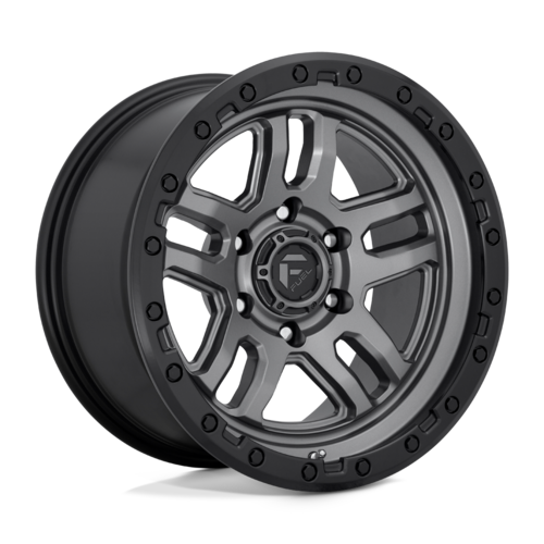 Fuel 1PC D701 Ammo 18x9 Matte Gunmetal Black Bead Ring Wheel with 6x135 Bolt Pattern and +20 Offset