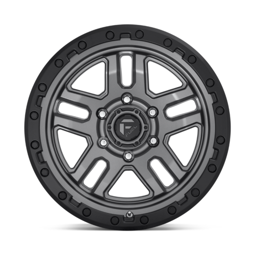 Fuel 1PC D701 Ammo 20x9 Matte Gunmetal Black Bead Ring Wheel