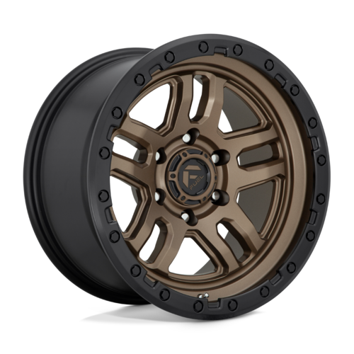 Fuel 1PC D702 Ammo 18x9 Matte Bronze Black Bead Ring Wheel