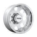 American Racing AR204 Baja Dually 16x6 Polished Wheel with 8x170 Bolt Pattern and -134 Offset