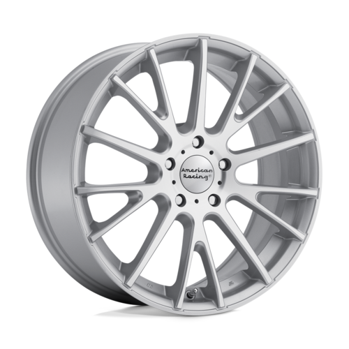 American Racing AR904 16x7 Silver Machined Wheel with 5x114.3 Bolt Pattern and 40mm Offset