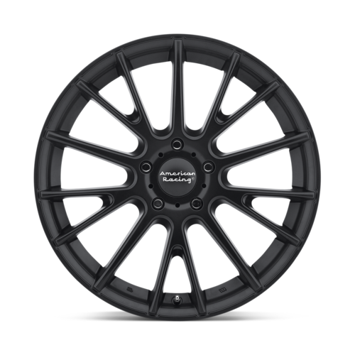 American Racing AR904 16x7 Satin Black Wheel with 5x112 Bolt Pattern and 40mm Offset