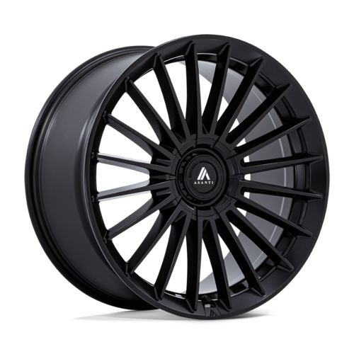 Asanti Black AB048 VICEROY 20x10.5 Matte Black Wheel with 5x112/5x114.3 Bolt Pattern and +40 Offset