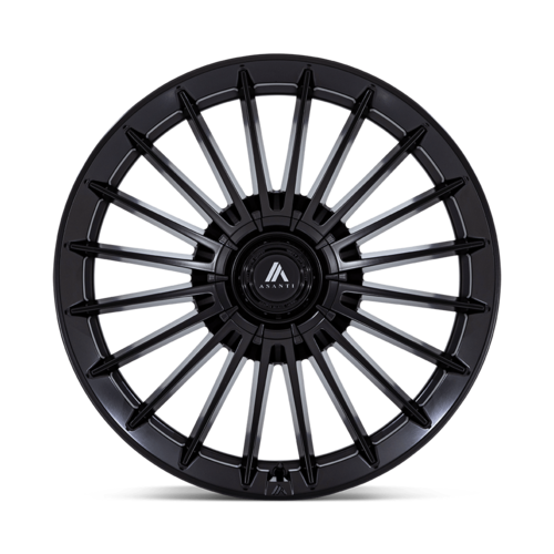Asanti Black AB048 VICEROY 22x10.5 Matte Black Wheel with 5x112/120 Bolt Pattern and +38 Offset