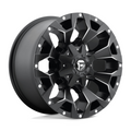 Fuel 1PC D546 Assault Matte Black Milled 18x9 Wheel for 6x135/6x139.7 Bolt Pattern with -13 Offset