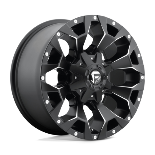 Fuel 1PC D546 Assault Matte Black Milled 18x9 Wheel for 6x135/6x139.7 Bolt Pattern with -13 Offset