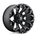 Fuel 1PC D546 ASSAULT 22x12 Matte Black Milled Wheel with 8x6.5 Bolt Pattern and -44 Offset