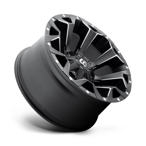 Fuel 1PC D546 Assault Matte Black Milled 22x10 Wheel with -18 Offset and 8x170 Bolt Pattern