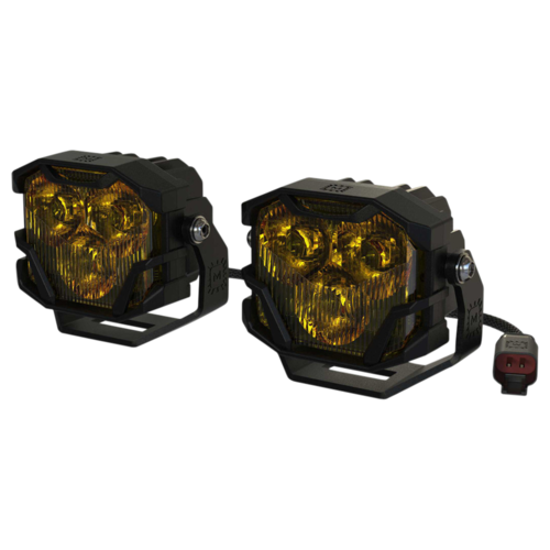 Morimoto Offroad BAF004.2 Yellow Podium LED Light Bar for Off-Road Vehicles
