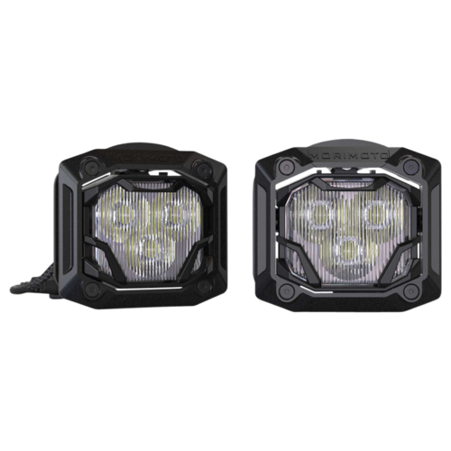 Morimoto Offroad 4B Brackets Flush Mount - Durable Off-Road Equipment