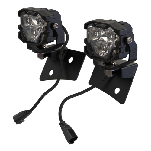Morimoto Offroad 4B A-Pillar Brackets for Jeep Wrangler JK 2007-2017