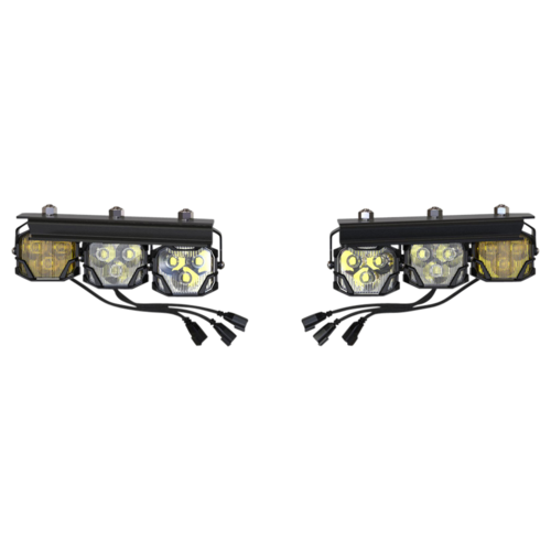 Morimoto Offroad 4B Fog Brackets for Ford Bronco Triple 2021 - Durable Off-Road Lighting Mounts