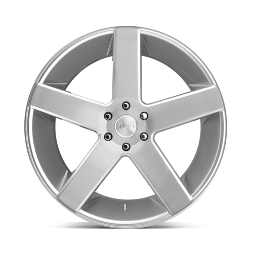 DUB 1PC S218 BALLER 26x10 Inch Gloss Silver Brushed Wheel with 6x139.7 Bolt Pattern and +20 Offset