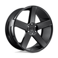 DUB 1PC S216 BALLER 22x9 Gloss Black Wheel with 5x115 Bolt Pattern and +15 Offset
