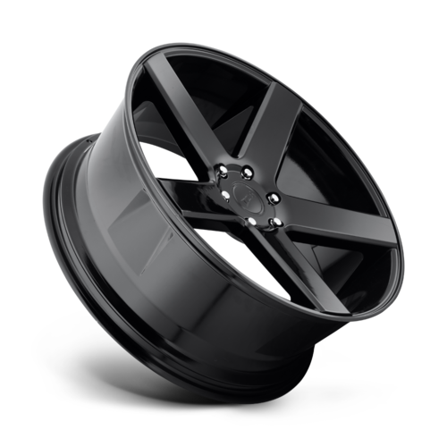 DUB 1PC S216 BALLER 22x9 Gloss Black Wheel with 5x115 Bolt Pattern and +15 Offset