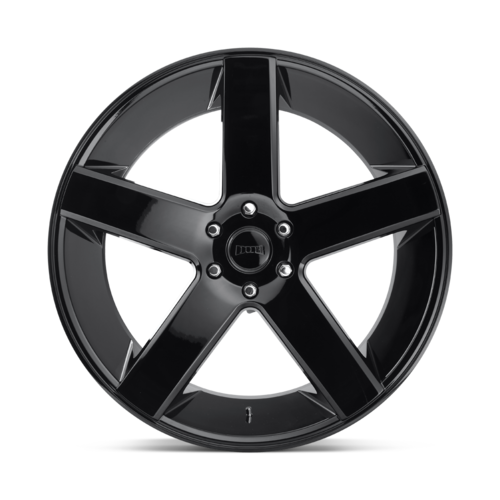 DUB 1PC S216 BALLER 22x9 Gloss Black Wheel with 5x120 Bolt Pattern and +15 Offset