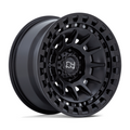 Black Rhino Hard Alloys BARRAGE 17x8.5 Matte Black Wheel with 5x127 Bolt Pattern and -10 Offset