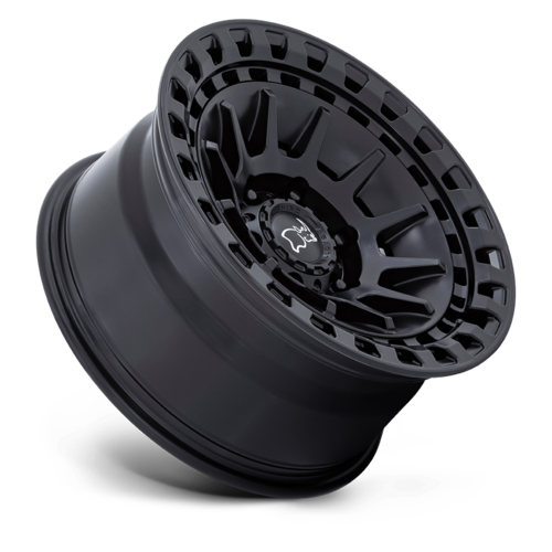 Black Rhino Hard Alloys BARRAGE 17x8.5 Matte Black Wheel with -10 Offset and 6x139.7 Bolt Pattern