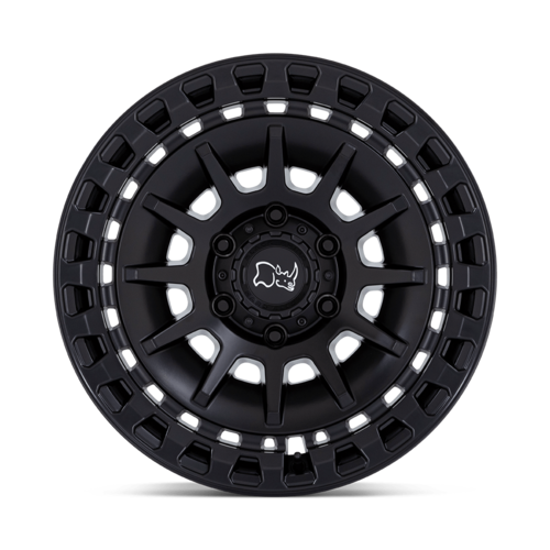 Black Rhino Hard Alloys BARRAGE 18x9 Matte Black Wheel with 5x127 Bolt Pattern and 71.50mm Center Bore