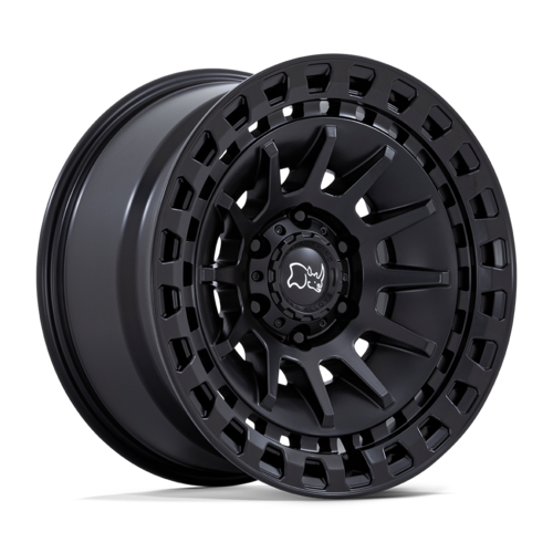 Black Rhino Hard Alloys BARRAGE 18x9 Matte Black Wheel with 6x139.7 Bolt Pattern