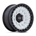 Black Rhino Hard Alloys BARRAGE 17x8.5 Inch Gloss White on Matte Black Wheel