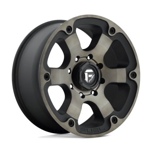 Fuel 1PC D564 BEAST 20x9 Matte Black Double Dark Tint Wheel with 8x170 Bolt Pattern and 1.0 Offset