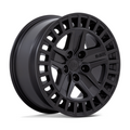 Black Rhino Hard Alloys Alston 18x8.5 Matte Black Wheel with 5x120 Bolt Pattern and +25 Offset