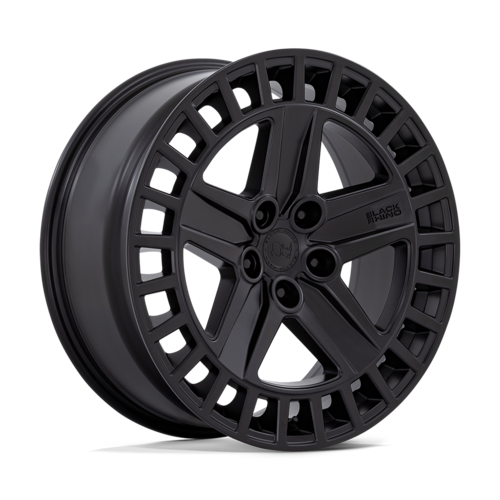 Black Rhino Hard Alloys ALSTON 20x8.5 Matte Black Wheel with 5x120 Bolt Pattern and +25 Offset