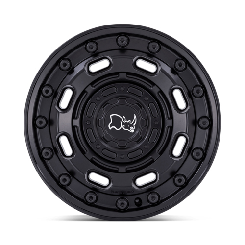 Black Rhino Hard Alloys Atlas 17x8 Matte Black Wheel with 6x130 Bolt Pattern and +38 Offset