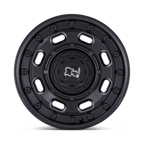 Black Rhino Hard Alloys Atlas 17x8.5 Matte Black Wheel with -10 Offset and 5x127/5x139.7 Bolt Pattern