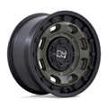 Black Rhino Hard Alloys Atlas 17x8 Olive Drab Green with Black Lip Wheel
